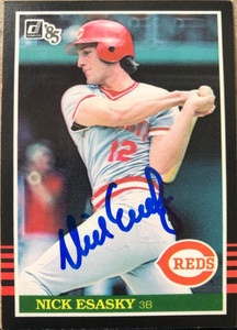 Nick Esasky Autographed 1985 Donruss #121