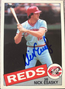 Nick Esasky Autographed 1985 Topps Tiffany #779
