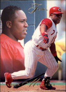 1993 Flair #28 Kevin Mitchell NM-MT Cincinnati Reds 