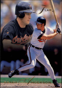 1993 Flair #149 Brady Anderson NM-MT Baltimore Orioles 