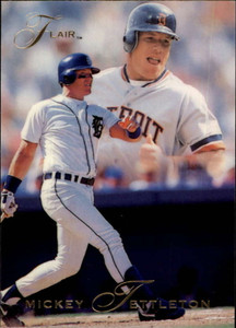 1993 Flair #208 Mickey Tettleton NM-MT Detroit Tigers 