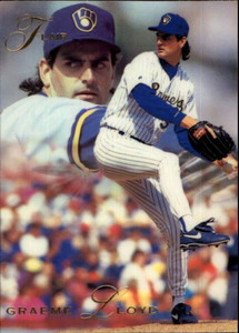 1993 Flair #227 Graeme Lloyd NM-MT RC Rookie Milwaukee Brewers 