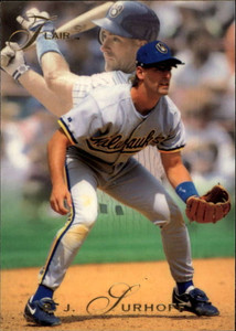 1993 Flair #230 B.J. Surhoff NM-MT Milwaukee Brewers 