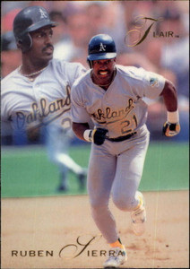 1993 Flair #262 Ruben Sierra NM-MT Oakland Athletics 