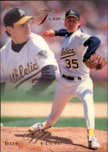1993 Flair #264 Bob Welch NM-MT Oakland Athletics 