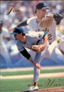 1993 Flair #265 Bobby Witt NM-MT Oakland Athletics 