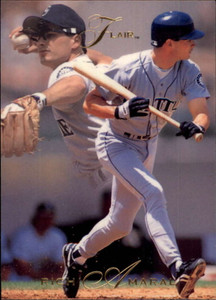 1993 Flair #266 Rich Amaral NM-MT Seattle Mariners 
