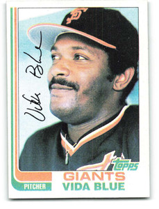 1982 Topps #430 Vida Blue VG San Francisco Giants 
