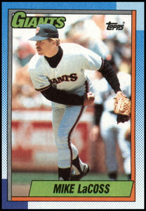 1990 Topps #53 Mike LaCoss VG San Francisco Giants 