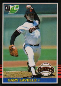 1985 Donruss/Leaf #114 Gary Lavelle VG San Francisco Giants 