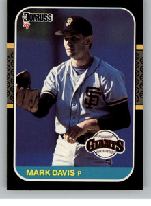 1987 Donruss #313 Mark Davis VG San Francisco Giants 