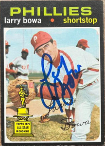 Larry Bowa Autographed 1971 Topps #233