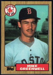 1992 Donruss #523 Mike Greenwell VG Boston Red Sox - Under the