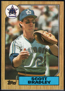 1987 Topps #376 Scott Bradley NM-MT Seattle Mariners 