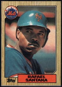 1987 Topps #378 Rafael Santana NM-MT New York Mets 