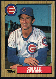 1987 Topps #424 Chris Speier NM-MT Chicago Cubs 
