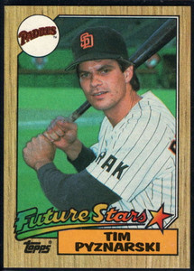 1987 Topps #429 Tim Pyznarski FS NM-MT RC Rookie San Diego Padres 