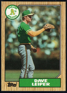 1987 Topps #441 Dave Leiper NM-MT RC Rookie Oakland Athletics 