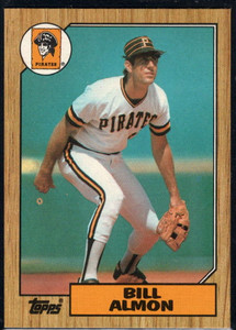 1987 Topps #447 Bill Almon NM-MT Pittsburgh Pirates 