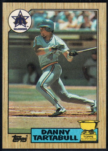 1987 Topps #476 Danny Tartabull NM-MT Seattle Mariners 