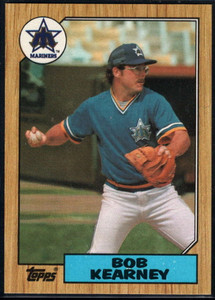 1987 Topps #498 Bob Kearney NM-MT Seattle Mariners 
