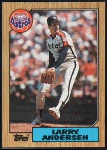 1987 Topps #503 Larry Andersen NM-MT Houston Astros 