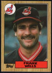 1987 Topps #551 Frank Wills NM-MT Cleveland Indians 