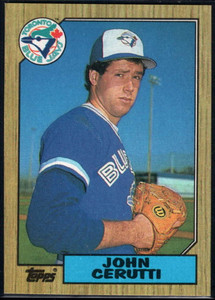 1987 Topps #557 John Cerutti NM-MT RC Rookie Toronto Blue Jays 