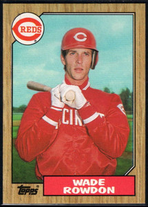 1987 Topps #569 Wade Rowdon NM-MT Cincinnati Reds 
