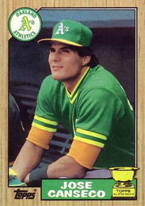 1987 Topps #620 Jose Canseco NM-MT Oakland Athletics 
