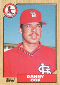 1987 Topps #621 Danny Cox NM-MT St. Louis Cardinals 