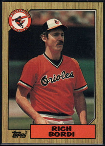 1987 Topps #638 Rich Bordi NM-MT Baltimore Orioles 