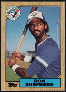 1987 Topps #643 Ron Shepherd NM-MT Toronto Blue Jays 