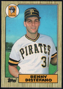 1987 Topps #651 Benny Distefano NM-MT Pittsburgh Pirates 