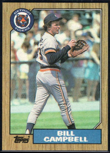 1987 Topps #674 Bill Campbell NM-MT Detroit Tigers 