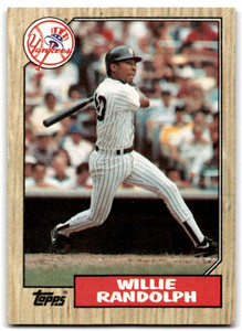 1987 Topps #701 Willie Randolph NM-MT New York Yankees 