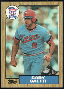 1987 Topps #710 Gary Gaetti NM-MT Minnesota Twins 