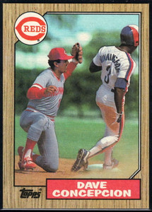 1988 Donruss #329 Dave Concepcion NM-MT Cincinnati Reds - Under