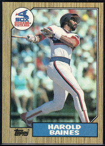 1987 Topps #772 Harold Baines NM-MT Chicago White Sox 