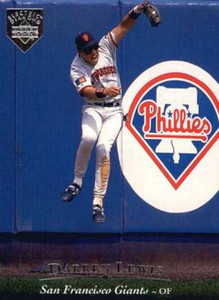 1995 Upper Deck Electric Diamond #87 Darren Lewis VG San Francisco Giants 