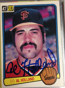 SOLD 3085 Al Holland Autographed 1983 Donruss #146