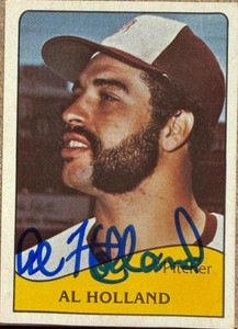 Al Holland Autographed 1979 TCMA Portland Beavers #329