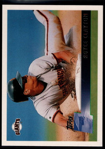 1996 Topps #61 Royce Clayton VG San Francisco Giants 