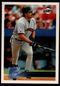 1996 Topps #74 Mark Carreon VG San Francisco Giants 