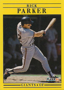 1991 Fleer #269 Rick Parker VG San Francisco Giants 