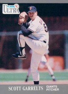 1991 Ultra #320 Scott Garrelts VG San Francisco Giants 