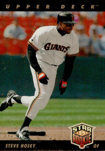 1993 Upper Deck #15 Steve Hosey VG San Francisco Giants 