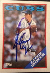 Jamie Moyer Autographed 1988 Topps #36