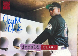 Jerald Clark Autographed 1994 Stadium Club #98