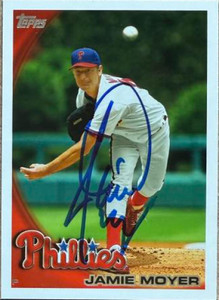 Jamie Moyer Autographed 2010 Topps Update #US95